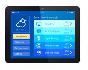 Home energy management app for tablet PC